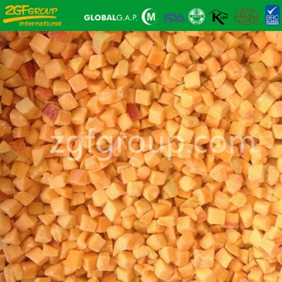 IQF diced apricot without skin