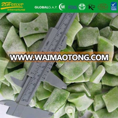 IQF frozen cut romano bean