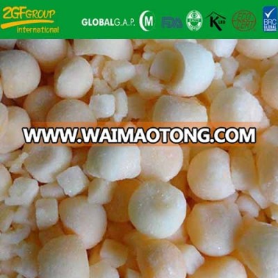 IQF frozen yellow cantaloupe melon mixed diced and ball