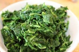 chopped spinach